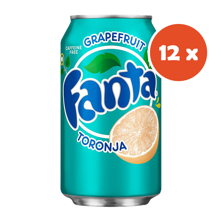 Fanta américain grapefruit 12x355ml